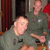 Capt Justin Marvel and 1stLt Ben Davenport.